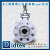 2 بوصة مضادة للتدفق الثابت Tek Peek Seat Seat Trunnion Ball Valve موردي