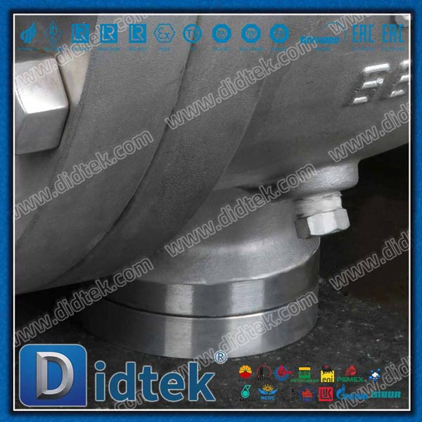 الفئة 300 CF8 مزورة 2pcs المعدن جالس صمام كرة trunnion