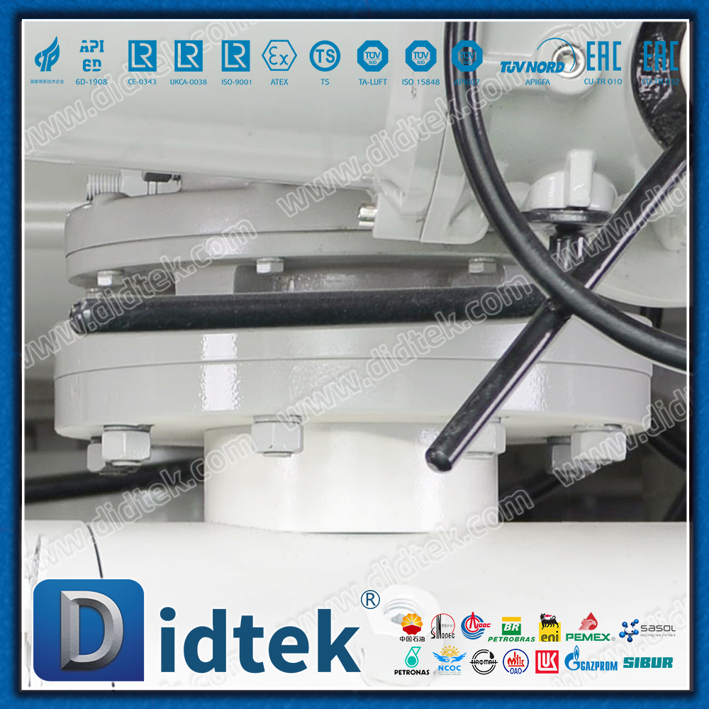 صمامات كروية للتشغيل الكهربائي من Didtek DBB