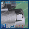 3 قطع A105N صمام كروي معزز بخيط مقعد PTFE