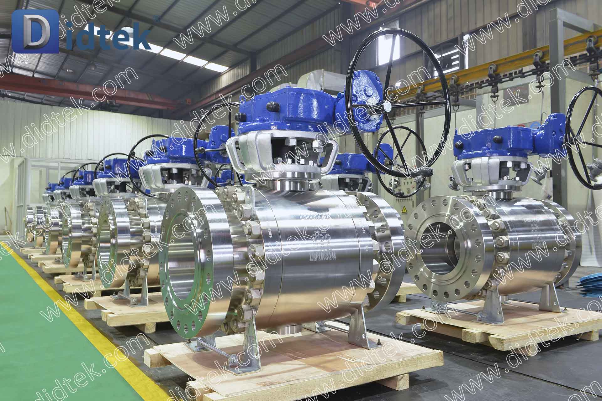 B-4 DIDTEKFTBV-Duplex SS F51 صمام كروي مضاد للتآكل بدرجة حرارة عالية