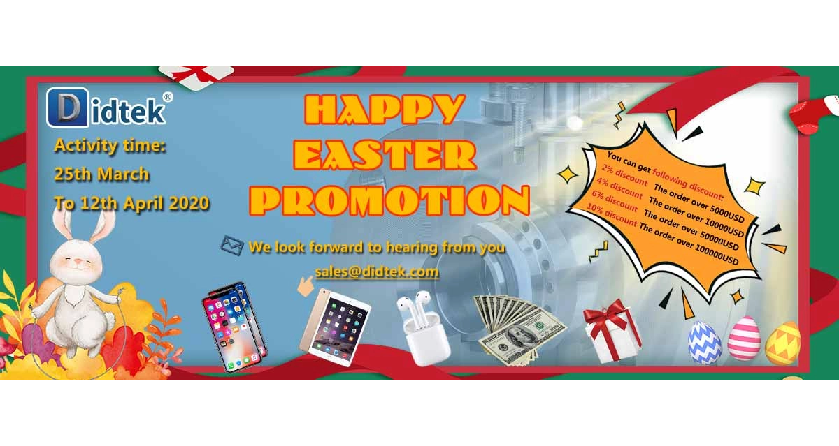 Didtek Happy Easter Promotion 2020