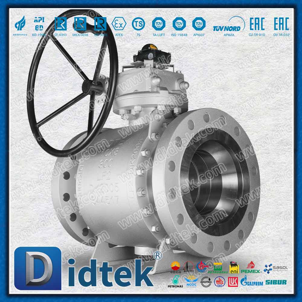 Elgiloy الربيع تنشيط PTFE صمام الكرة مرتكز الدوران ختم الشفاه 