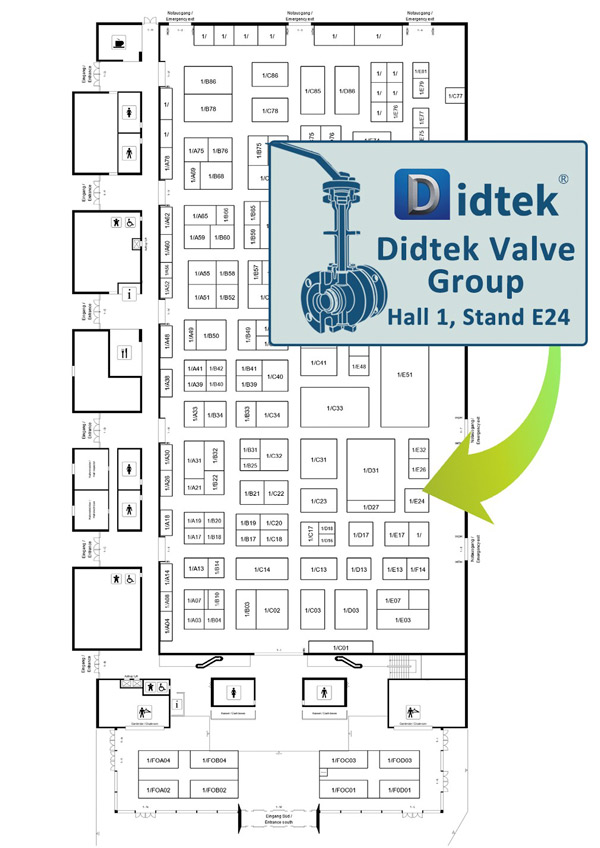 Didtek Valve World Expo & Conference دعوة 2 S