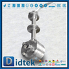 مقعد PCTFE المبرد F316 صمام الكرة الملحومة المقبس