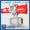 Didtek 4130 Flange FC مشغل هوائي واحد API6A صمام كروي فولاذي مزورة