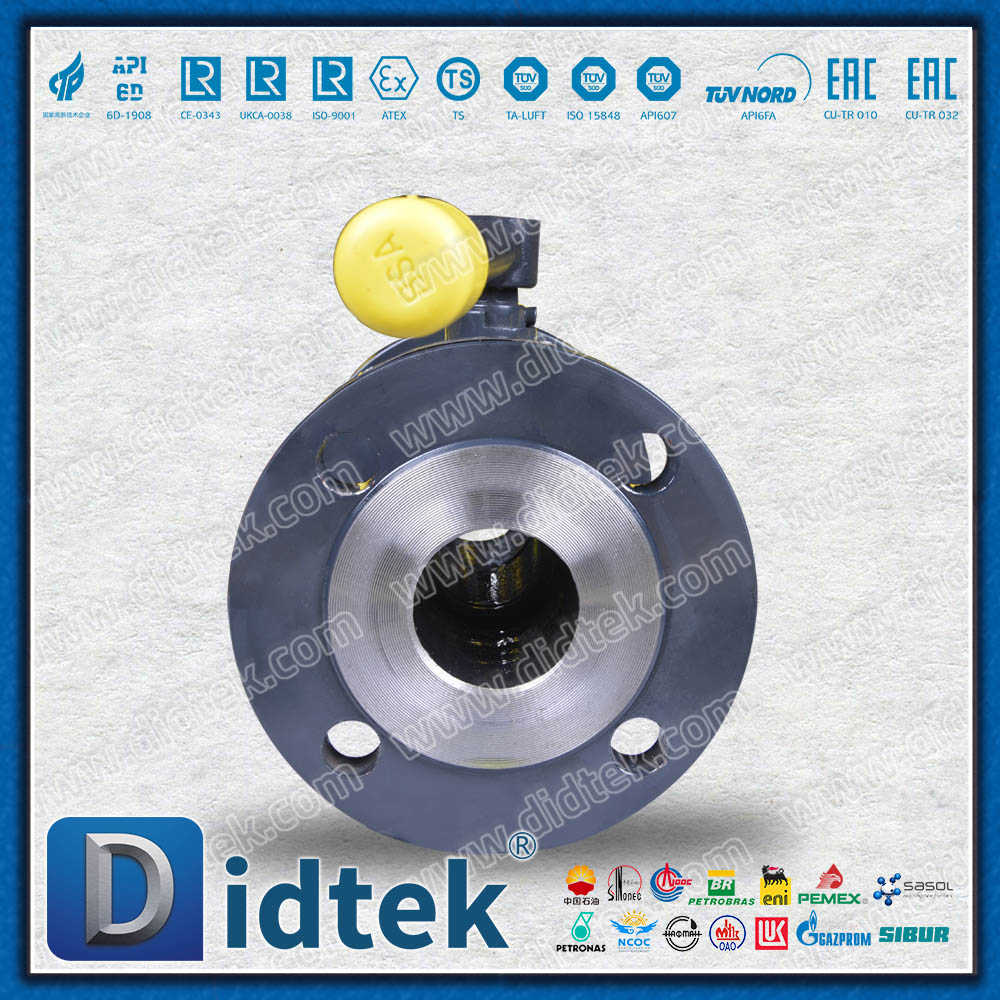 SS304 الفولاذ المقاوم للصدأ PTFE ختم ناعم ST37.8 صمام كروي ملحوم بالكامل