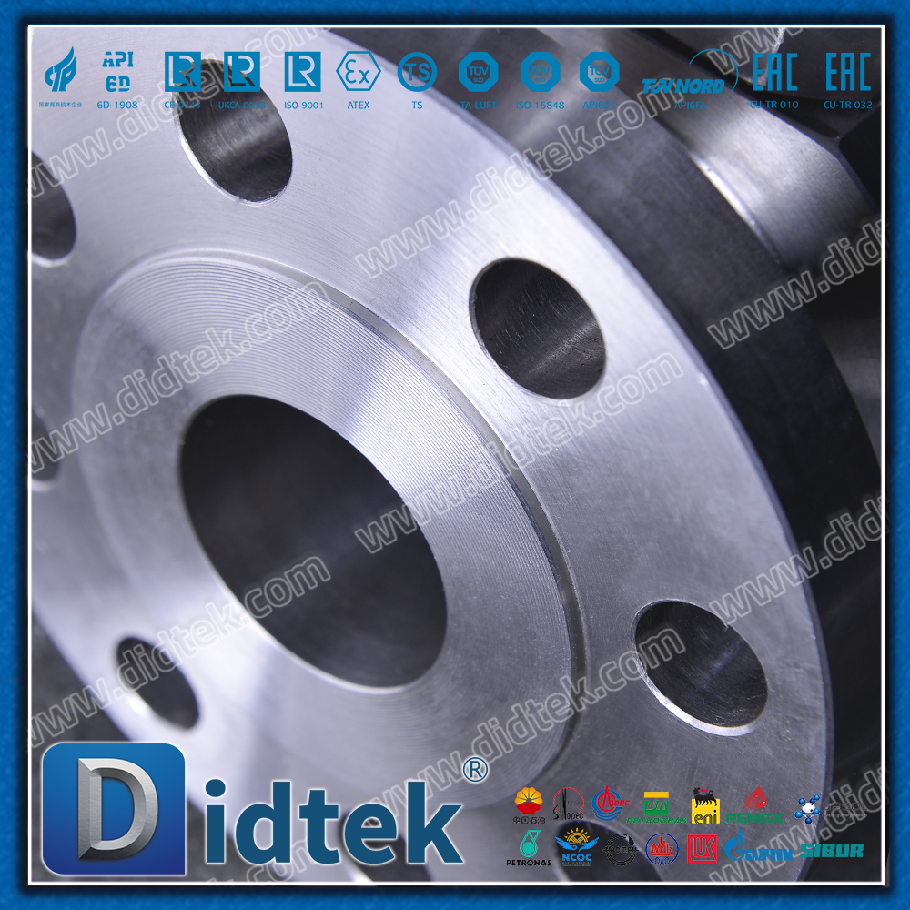 F316 545 ℃ ارتفاع درجة حرارة زعانف التبريد المعدنية إلى صمام الكرة العائمة المعدنية