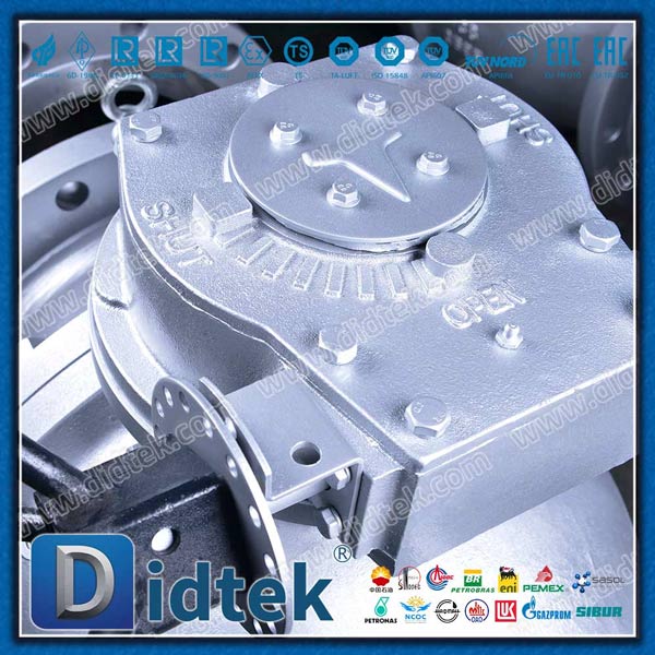 14 بوصة API الصلب المعدني إلى صمام كرة trunnion المعدني 