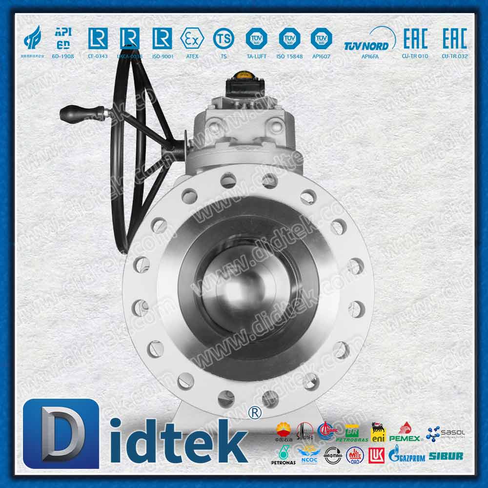 Elgiloy الربيع تنشيط PTFE صمام الكرة مرتكز الدوران ختم الشفاه 