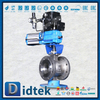 هوائي سريع الفتح وإغلاق نصف مقعد Ni55 Ni60 Ball V-Ball Valve
