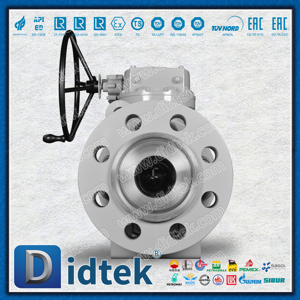 Didtek Flange 6 بوصة 2500LB صمامات كروية DBB مزورة