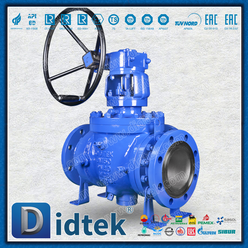صمام كروي ثلاثي الاتجاه من Didtek WCB ذو واجهة كاملة من النوع L