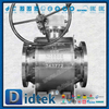 Inconel Alloy625 شفة الختم Elgiloy صمام كروي مرتكز الدوران