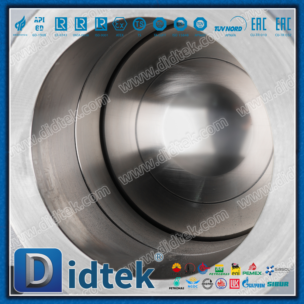 ASTM A105N تراكب اللحام UNS N06625 + TCC صمام الكرة مرتكز الدوران 
