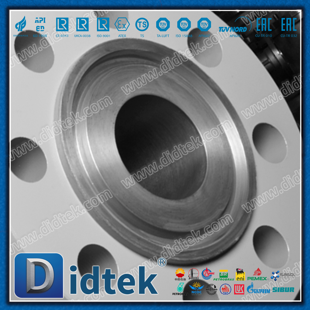 Didtek Flange 6 بوصة 2500LB صمامات كروية DBB مزورة