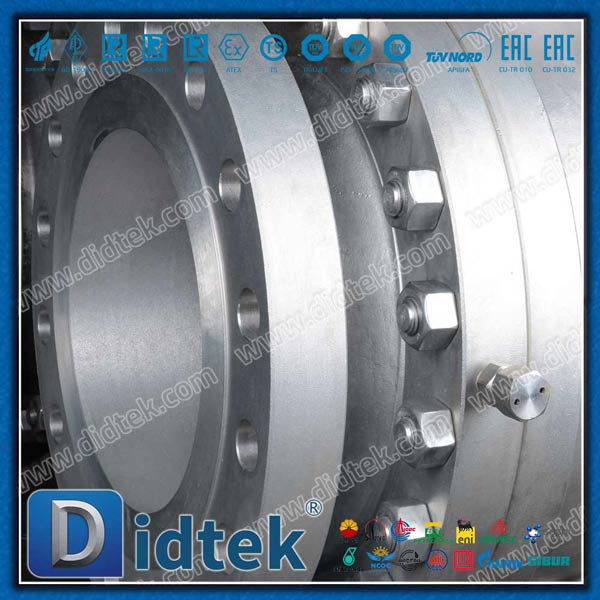 الفئة 300 CF8 مزورة 2pcs المعدن جالس صمام كرة trunnion