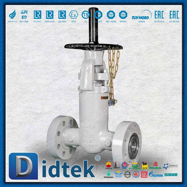 ختم الضغط 2500LB صمام بوابة RTJ 