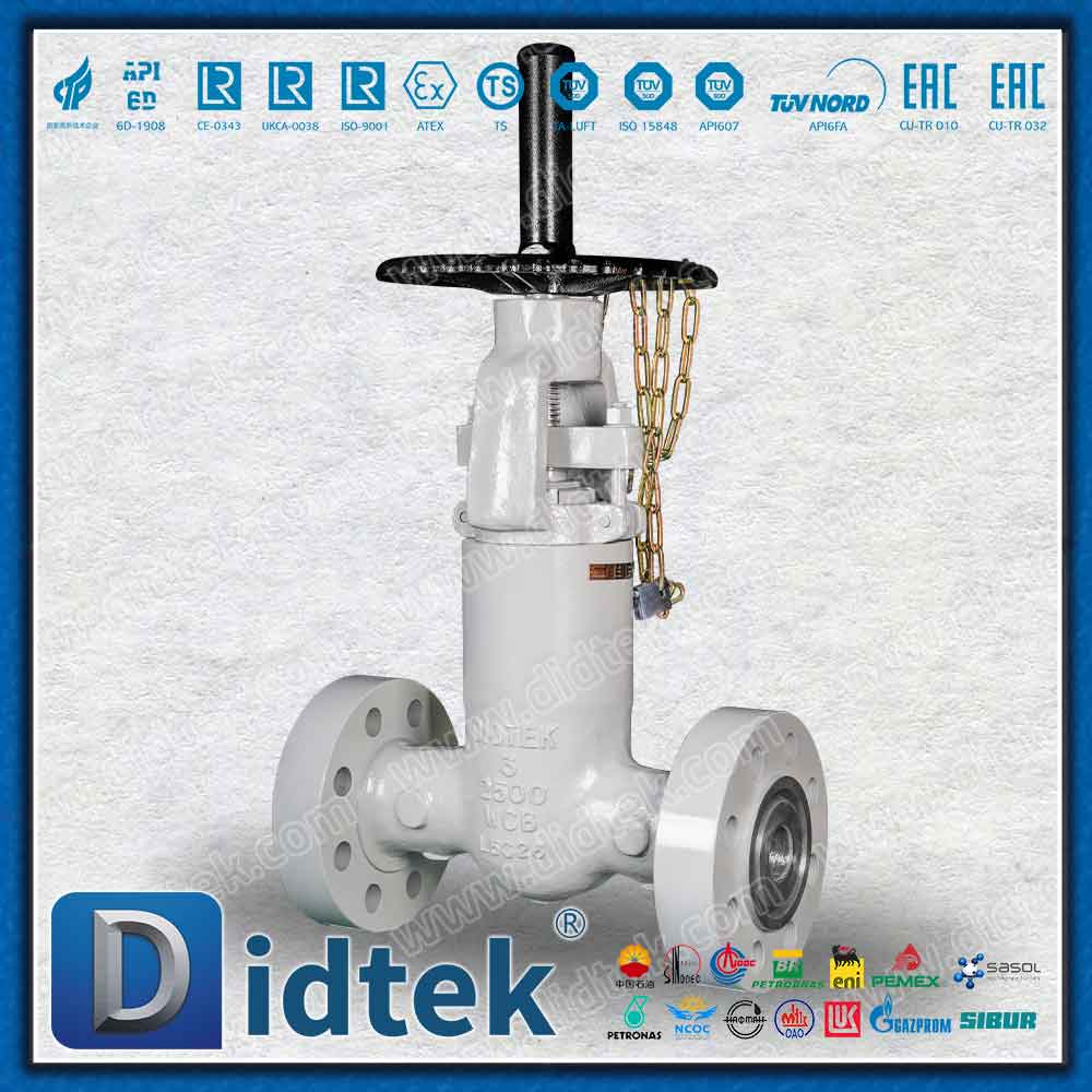 ختم الضغط 2500LB صمام بوابة RTJ 