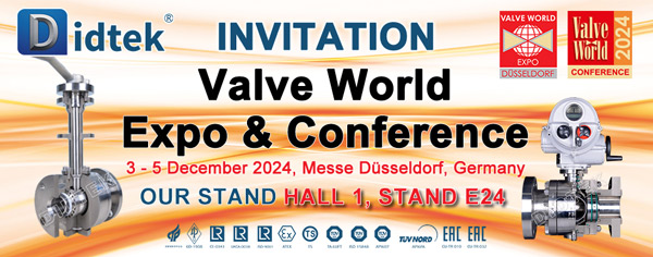 Didtek Valve World Expo and Conference Stand S