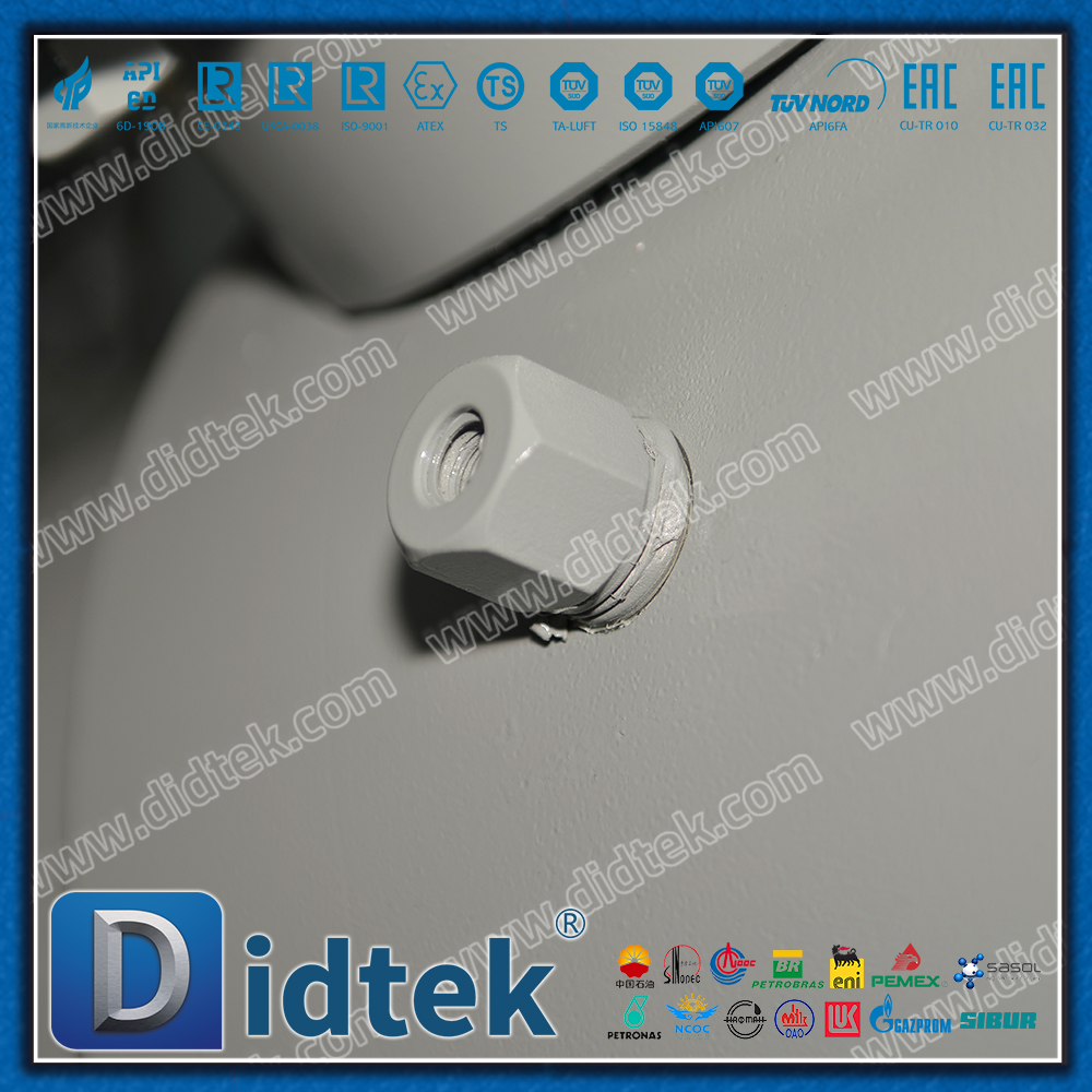 Didtek Flange 6 بوصة 2500LB صمامات كروية DBB مزورة