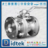 الصمام الكروي العائم ذو المقعد المنخفض JIS 5K PTFE