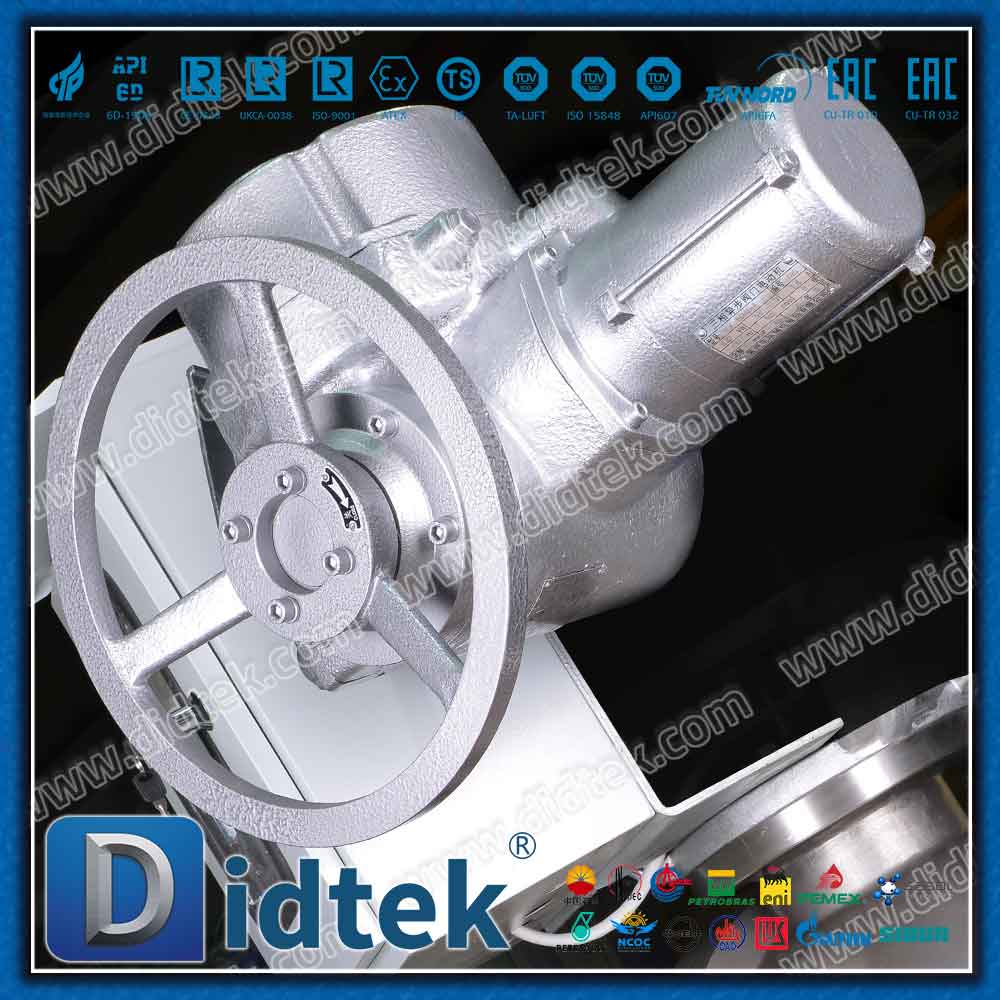 مشغل كهربائي ذكي صمام الكرة CD4MCU مع صندوق التحكم