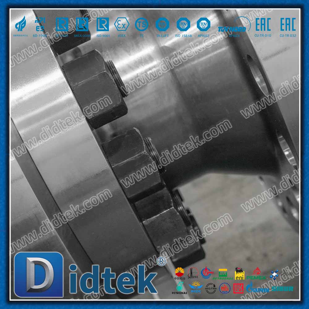 Inconel 625 تراكب شفة الختم صمام كروي عالي الضغط للهندسة البحرية