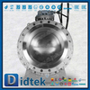 LF2 + Inconel 625 تراكب مع PTFE Elgiloy Lip Seal Trunion Ball Valve