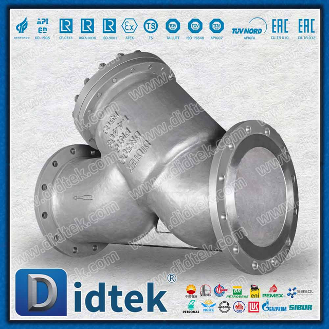 DIN EN 1.4408 Y مصفاة مع 80 شبكة