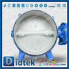DN2000 صمام فراشة ذو إزاحة ثلاثية كبيرة الحجم DIN
