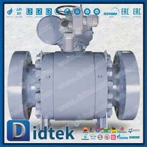 ESD الهندسة البحرية مرتكز الدوران صمام الكرة الكهربائية Auma للغاز عالي الضغط