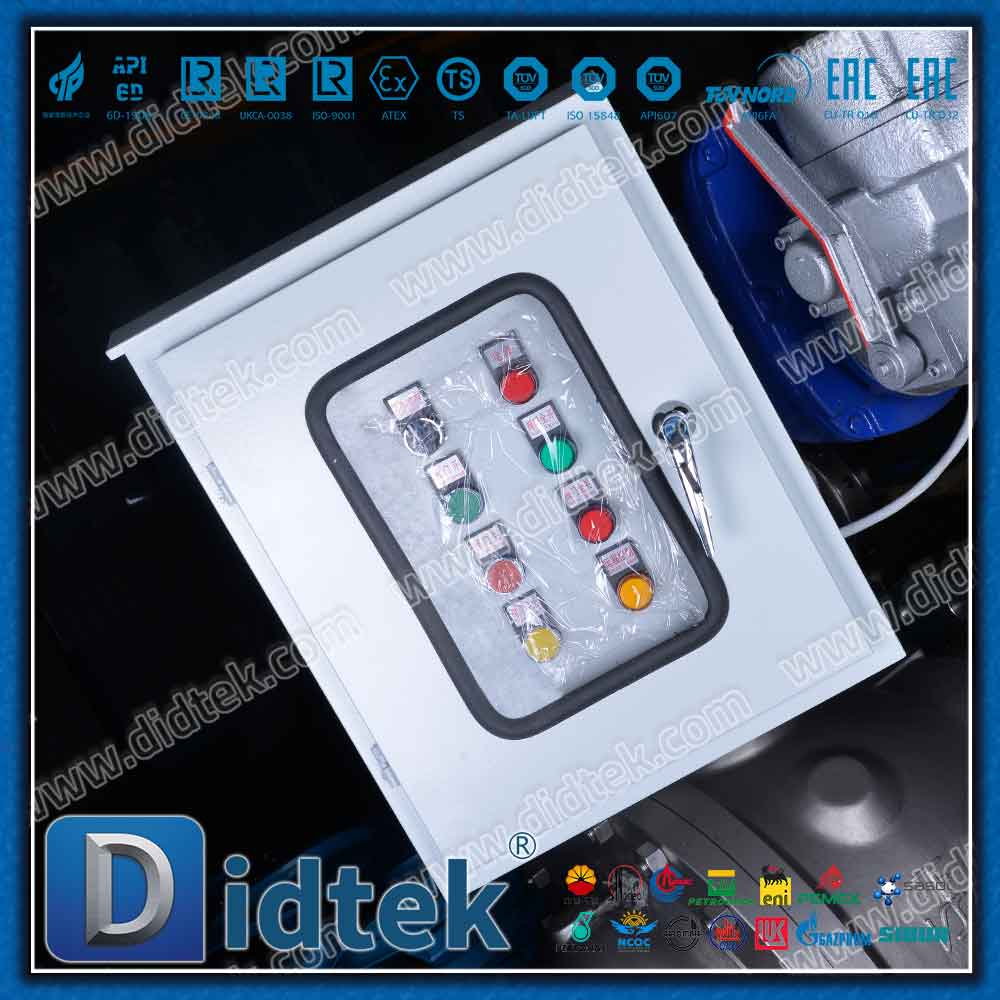 مشغل كهربائي ذكي صمام الكرة CD4MCU مع صندوق التحكم