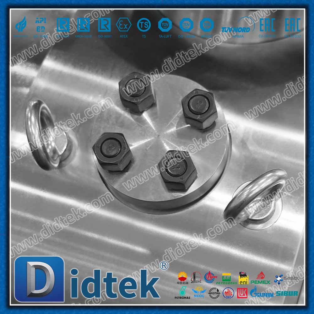 Inconel 625 تراكب شفة الختم صمام كروي عالي الضغط للهندسة البحرية