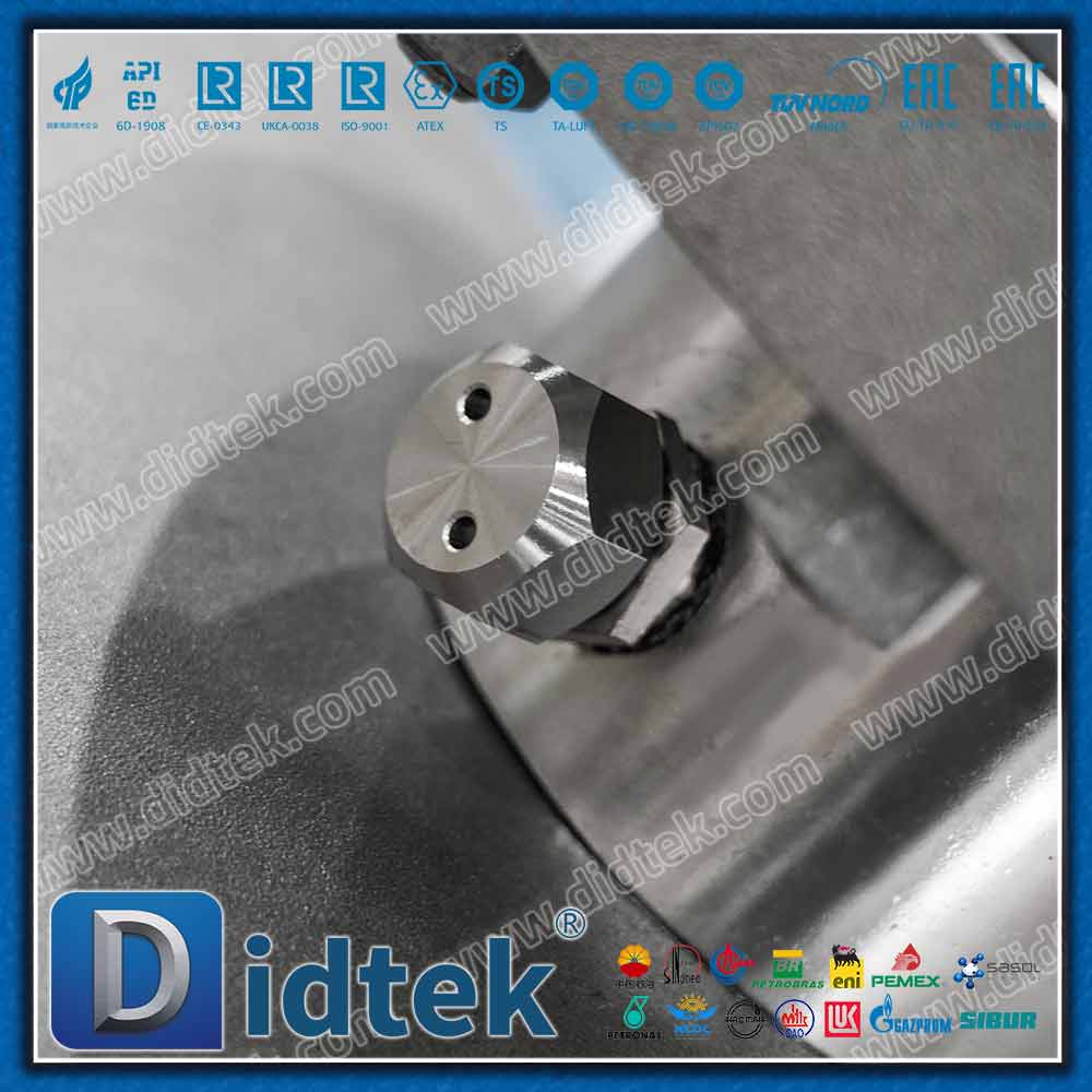 LF2 + Inconel 625 تراكب مع PTFE Elgiloy Lip Seal Trunion Ball Valve