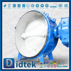 DN2000 صمام فراشة ذو إزاحة ثلاثية كبيرة الحجم DIN