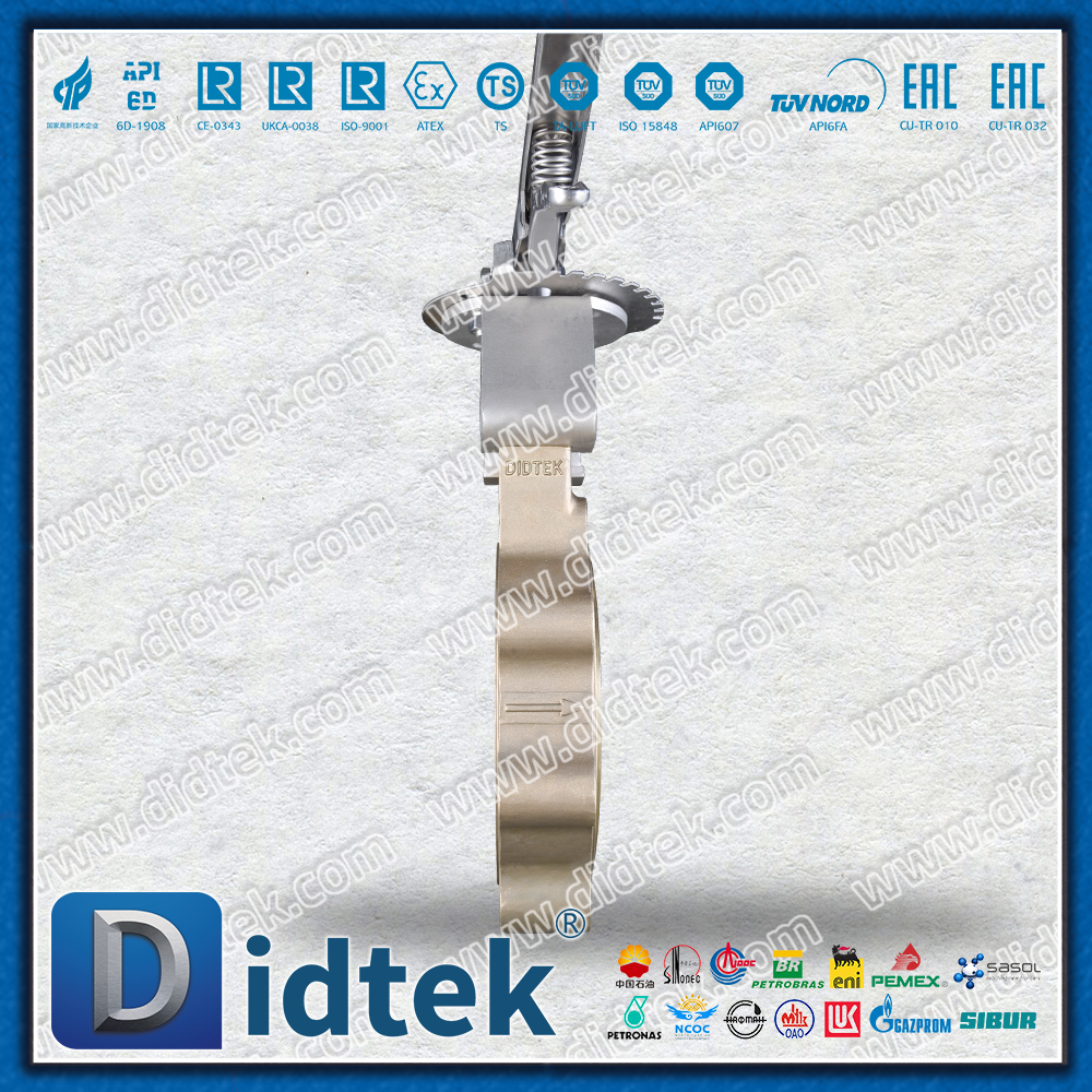 صمامات فراشة من الألومنيوم والبرونز عالية الأداء ASTM B 148 API609 Monel Trim