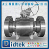 Inconel 625 تراكب شفة الختم صمام كروي عالي الضغط للهندسة البحرية