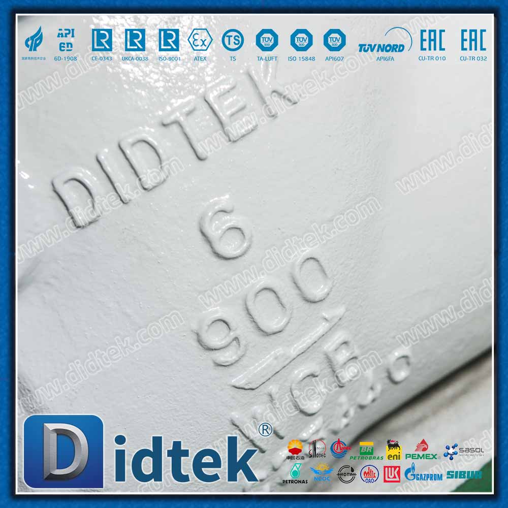 صمام فحص التأرجح API6D 900LB مع اتصال BW