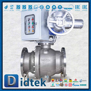 مشغل كهربائي ذكي صمام الكرة CD4MCU مع صندوق التحكم