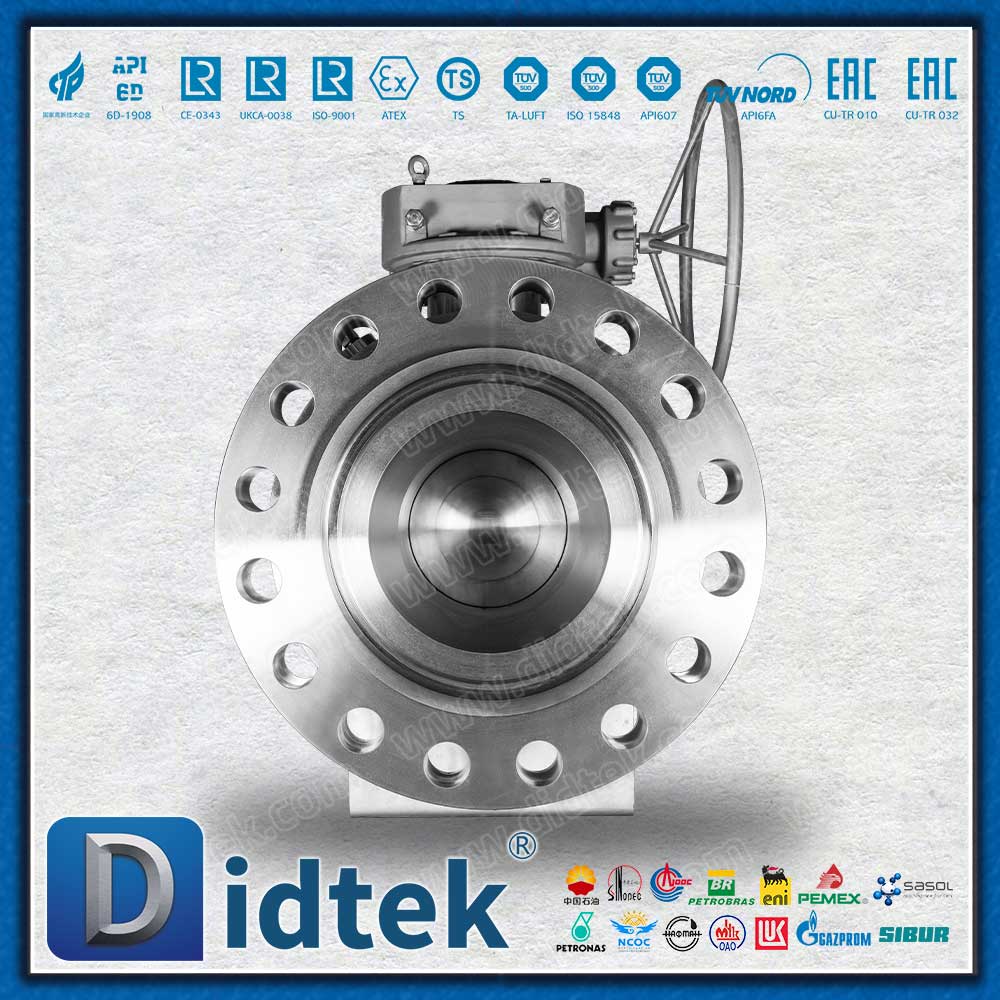 Inconel 625 تراكب شفة الختم صمام كروي عالي الضغط للهندسة البحرية